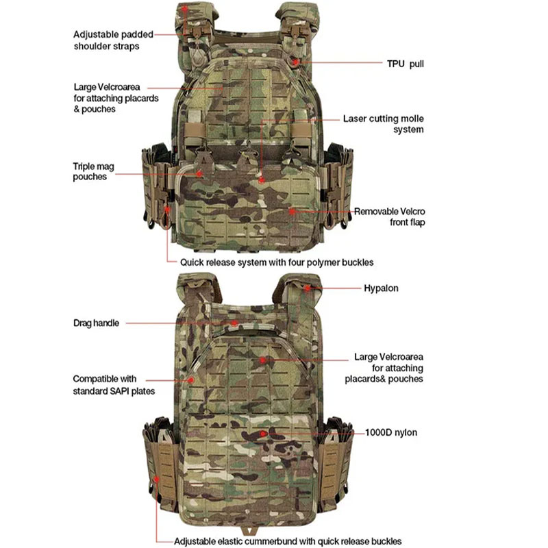 Lightweight Bulletproof Vest